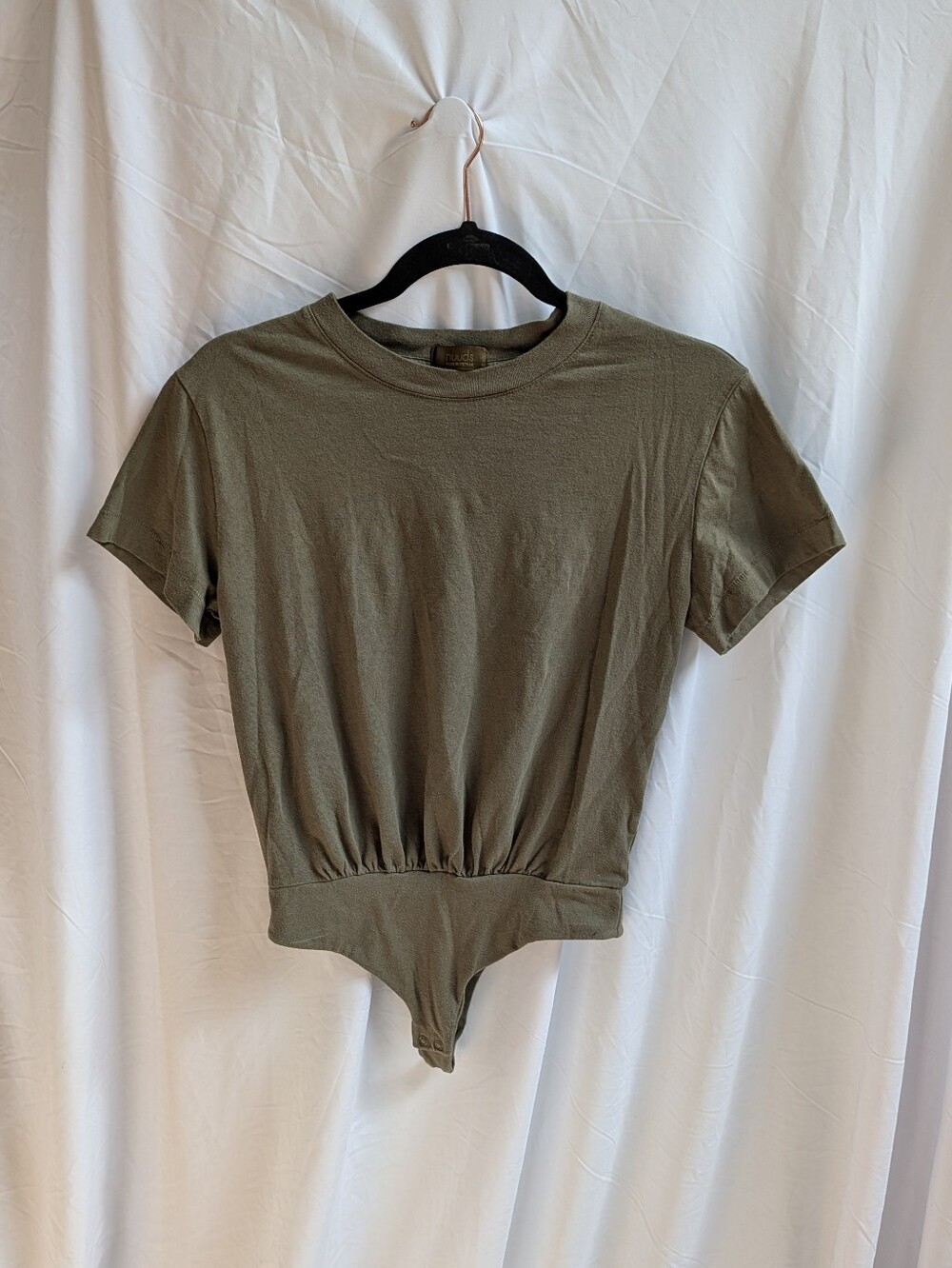 Olive Green Women’s Bodysuit Top